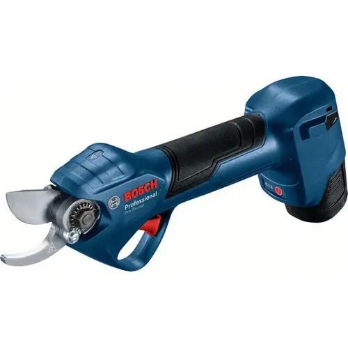 Foarfeca profesionala pe acumulator pentru arbusti si gradinarit Bosch Pro Pruner 06019K1021,12 V, 25 mm capacitate maxima de taiere, 2 acumulatori, 3 Ah, incarcator GAL12V-20