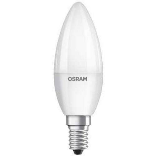 Bec Led Osram, E14, LED VALUE Classic B, 5.7W (40W) 230V, lumina neutra (4000K), 470 lumeni, durata de viata 10.000 ore, clasa energetica A+