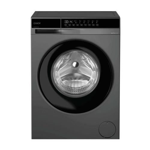 Masina de spalat rufe Slim Candy EY 27SB7G-S, ProActive Wash, Fresh Vapor, Tambur delicat, Antibacterian, Clean Shield, AI Silent, Start intarziat, 7 kg, 1200 rpm, Clasa A (Gri Inchis)