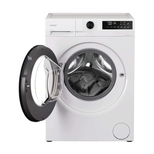 Masina de spalat rufe Candy GD 48SB6-S, 8 kg, 1400 rpm, Clasa A, 16 programe, Motor Inverter, Abur, Calcare usoara, ProActive Wash, Antibacterian (Alb)