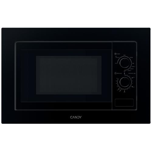 Cuptor incorporabil cu microunde si grill Candy Wave 600 CA38F2K7NXBB, 20 litri, 800 W, 5 trepte de putere (Negru)