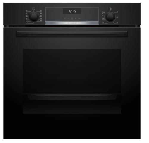 Cuptor incorporabil BOSCH HBG537FB4, 71 l, Clasa A+, Autocuratare EcoClean, 3400 W, Control electronic, AutoPilot, 10 programe automate, SoftOpen si SoftClose (Negru)