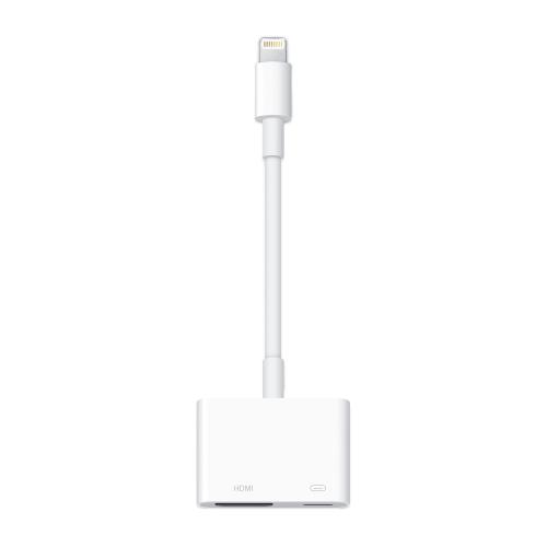 Adaptor Apple MW2P3ZM/A, Lightning la HDMI, Digital AV (Alb)