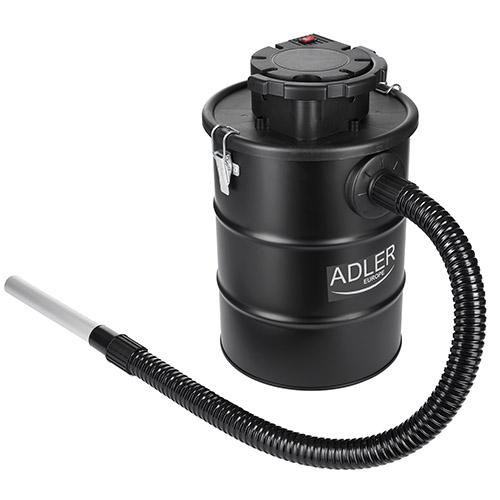 Aspirator pentru cenusa Adler AD 7040, 1000W, 18 l, Filtru Hepa, Tija de aluminiu de 20 cm (Negru)