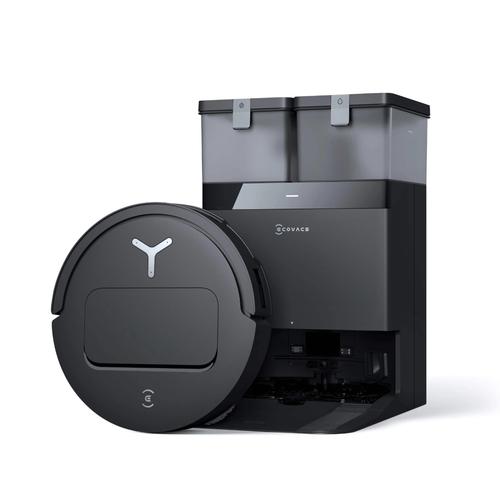 Aspirator robot ECOVACS T50 OMNI Gen 2, Autonomie maxima 225 minute, Control vocal si aplicatie, 21000Pa,  Recipient praf 260 ml, Rezervor apa 55 ml, Wi-Fi (Negru)