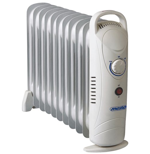 Radiator ulei 11 elementi Mesko MS7806, 1200w (Alb)