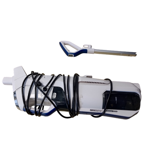 Aspirator vertical 3 in 1 cu mop Polti Vaporetto 3 Clean, 1800 W, Aspirare ciclonica,  Recipient 0.5 l (Alb/Albastru)