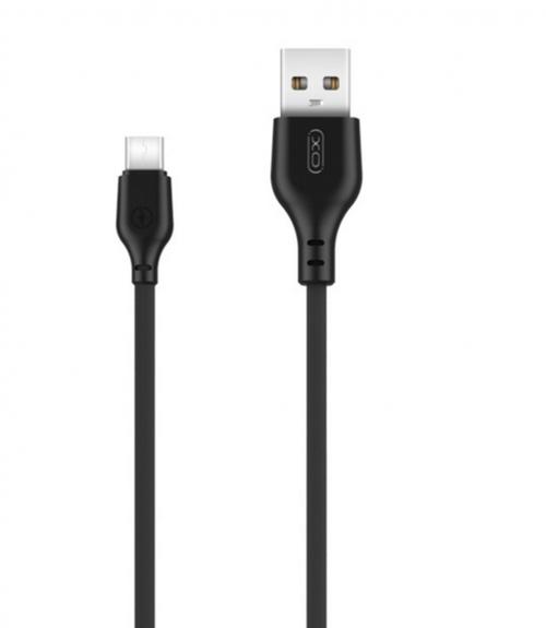 Cablu Date si Incarcare USB-A - USB-C XO Design NB103, 18W, 2m, Negru