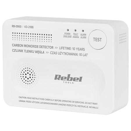 Detector senzor Monoxid de carbon Rebel RB-0900