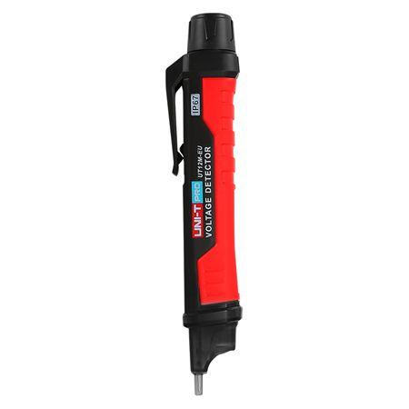 Detector tensiune UNI-T UT12M-EU, IP67,  Lanterna, Semnalizare prin alarma sonora si dioda LED