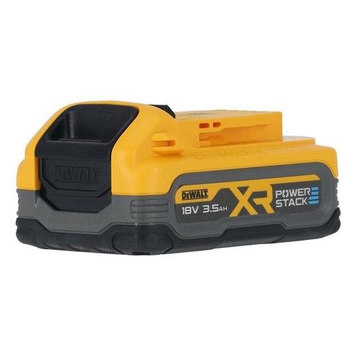 Acumulator PowerStack 18V DeWALT DCBP318-XJ, 3,5Ah, dimensiuni 126x87x64mm, tehnologie Li-Ion