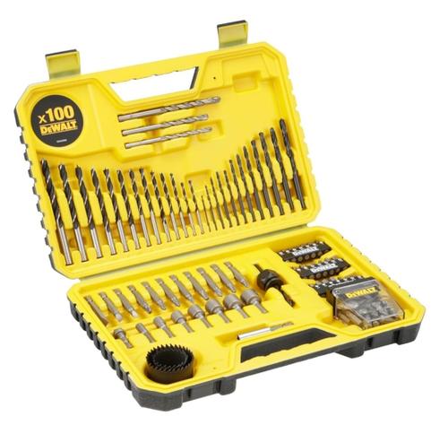 Set 100 accesorii pentru gaurit si insurubat, DeWALT