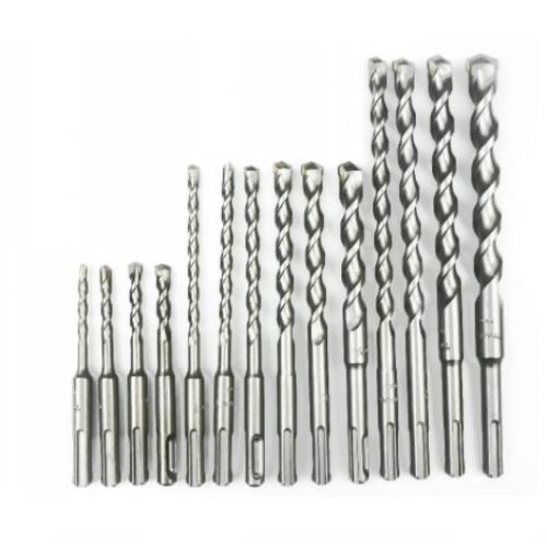 Set 14 burghie pentru beton SDS+, Makita D-71956, Argintiu