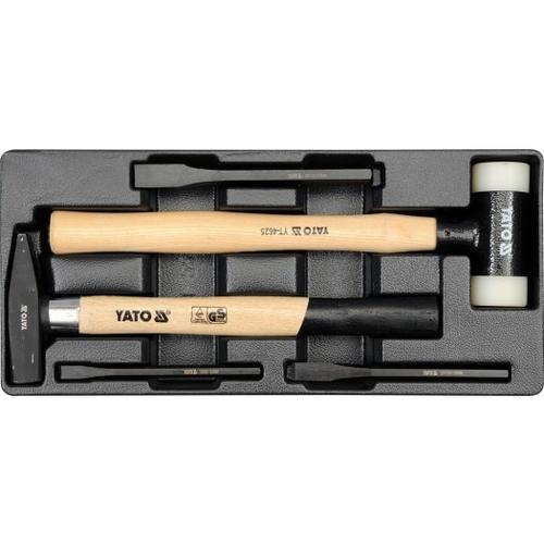 Set  ciocane si dalti  Yato YT-5540, 5 piese