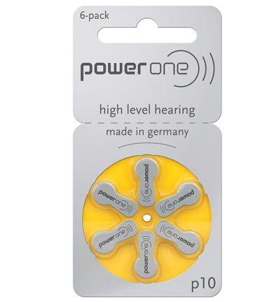 Set 6 baterii auditive VARTA POWER ONE P10 BL