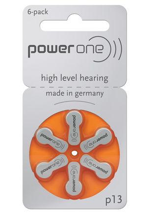 Set 6 baterii auditive VARTA POWER ONE VARTA P13 BL