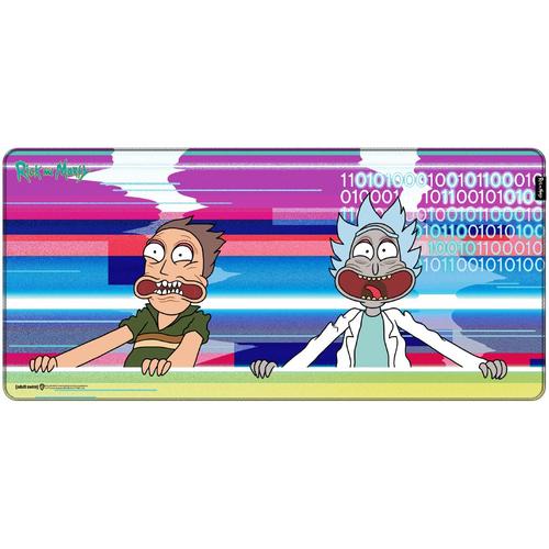 Mousepad gaming Warner Bros. Rick and Morty Glitched, XL, 900x420x3mm
