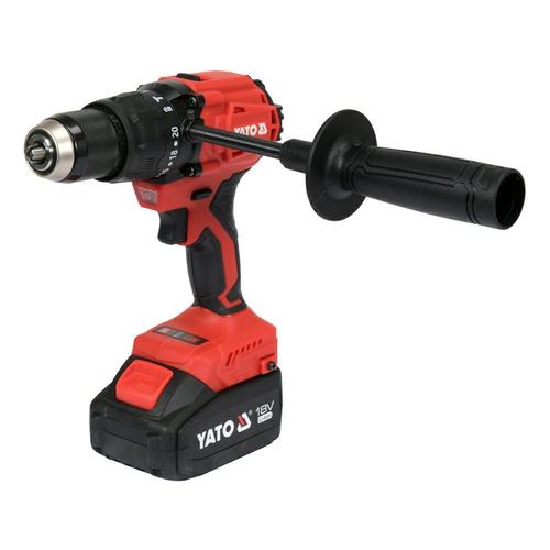 Masina de gaurit si insurubat Yato YT-8277915, 18V, 120Nm, 2x4,0Ah