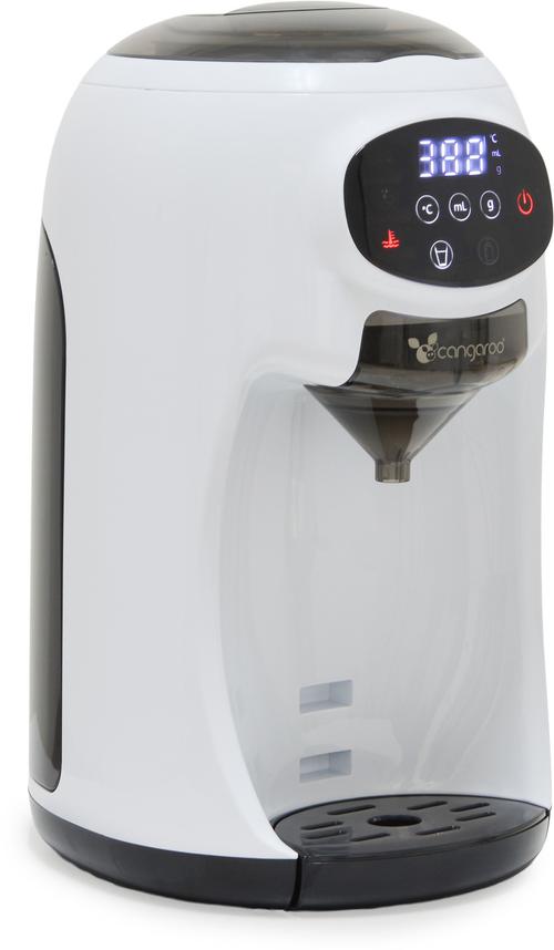 Aparat pentru prepararea laptelui praf Cangaroo Mixara, 980W, rezervor apa 1.3L, recipient lapte 400g, Alb