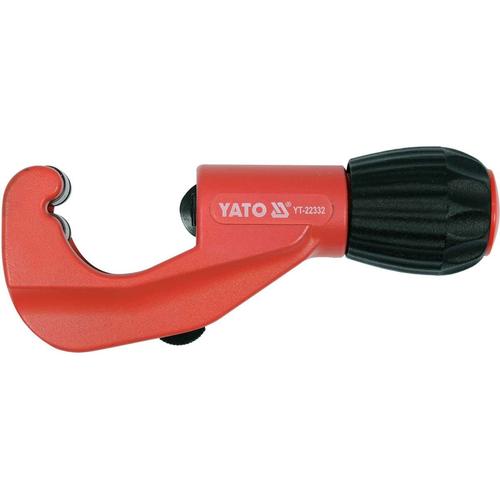 Cutter pentru tevi de cupru/aluminiu, Yato YT-22332, Otel/Zinc, 6- 35 mm, Rosu/Negru