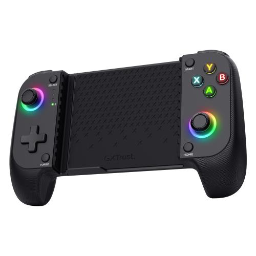 Gamepad Trust GXT 735 Mylox, Bluetooth, 18 butoane, 185x106x46mm, Negru