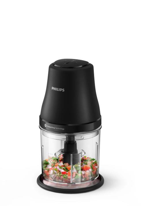 Tocator Philips Seria 3000 HR1501/00, Bol 1 L, 450 W, 2 viteze, 4 lame (Negru)