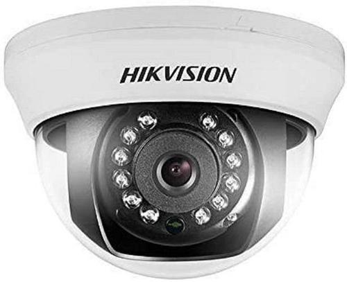 Camera Supraveghere Video Hikvision Turbo HD dome DS-2CE56H0T-IRMMFC, 5MP, 2560 × 1944@20fps, 2.8mm (Alb)