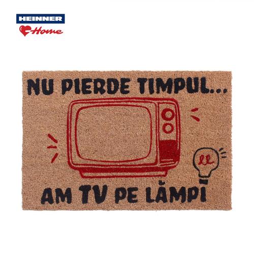 Covoras intrare Heinner HR-MTC-FUN_TV, 60x40cm