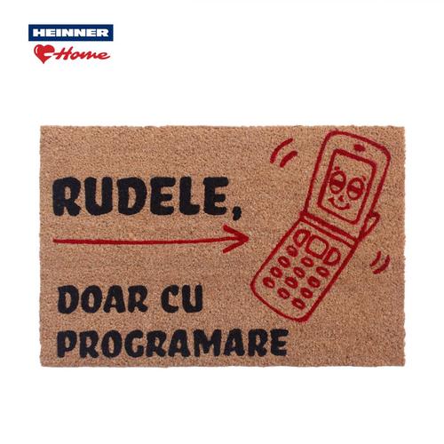 Covoras intrare Heinner HR-MTC-FUN_PHONE, 60x40cm