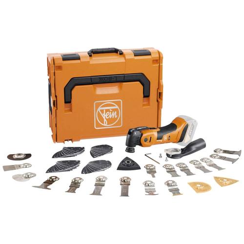 Instrumentul multifunctional oscillator cu acumulator 18V Multimaster AMM 700 MAX TOP AS, Fein + 2 acumulatori de 2.0Ah si incarcator