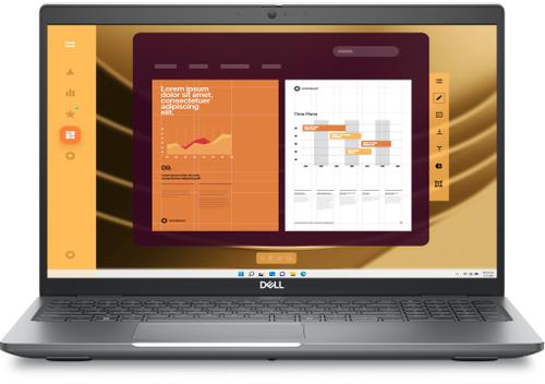 Laptop refurbished DELL Latitude 5550, Intel Core Ultra 5 135U 1.60-4.40GHz, 16GB DDR5, 256GB SSD, 15.6" Full HD, Webcam