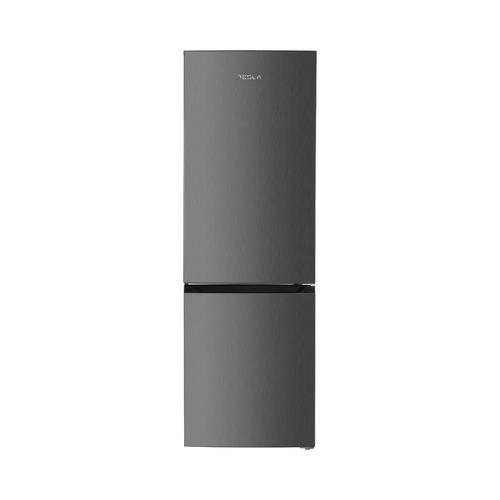 Combina frigorifica Tesla RC3300FHXE, 326 L, Clasa E, No Frost, Inverter, Control electronic, LED (Inox)