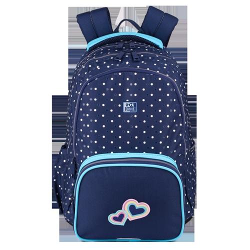 Rucsac școlar Hamelin Oxford Dots, 3 compartimente, 44x29x22cm