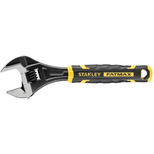 Cheie reglabila 250mm STANLEY Fatmax FMHT13127-0, 13 inch, latimea falcilor poate fi apoi reglata fin la masura exacta necesara, prin invartirea rotii cu degetul aratator si degetul mare, reglare rapida: ofera setari rapide si precise