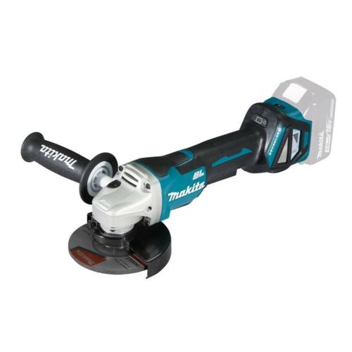 Polizor unghiular fara fir MAKITA DGA515Z, 18V, Fara acumulator si incarcator, Albastru