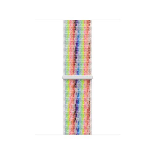 Curea Smartwatch Apple MJ594ZM/A pentru Watch 40mm Pride Edition Sport Loop (Multicolor)