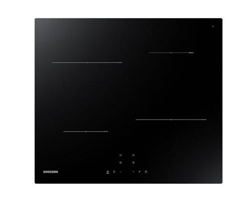 Plita incorporabila Samsung NZ64T3706A1, Smart Touch Control, 7000 W, 9 Trepte de putere + Boost (Negru)