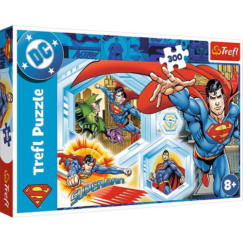 Puzzle Trefl Superman Indestructibil, 300 de piese