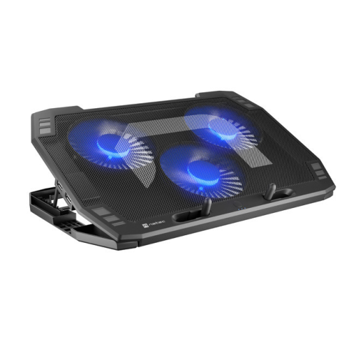 Stand Cooler Natec by Genesis ORIOLE, pentru laptop 17.3inch, Negru