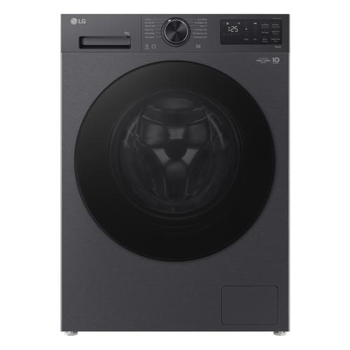Masina de spalat rufe LG AI Direct Drive™ Seria 3 F2X50S9TBB, 9kg, Clasa A, 1200 RPM, ThinQ Wi-Fi (Negru)