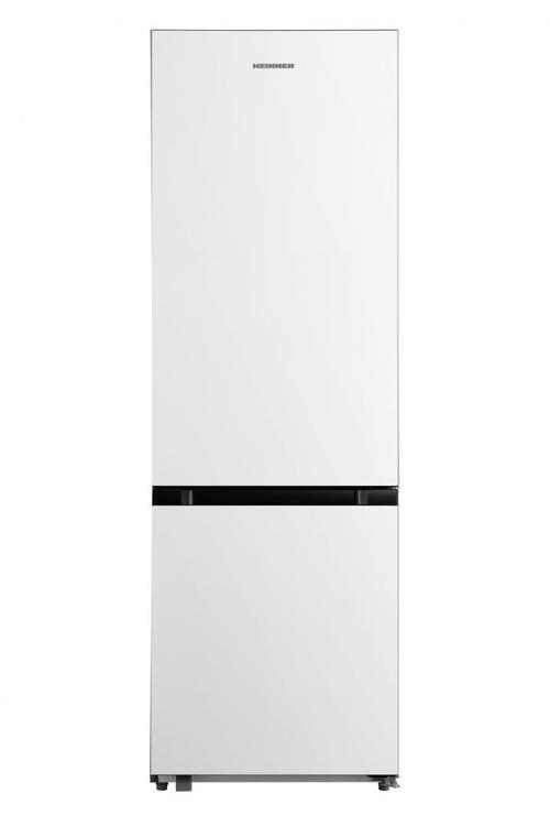 Combina frigorifica HEINNER HCNF-M330INVE++, 330 L, Clasa E, Control electronic LED, Super racire, Lumina LED, H 186 cm (Alb)