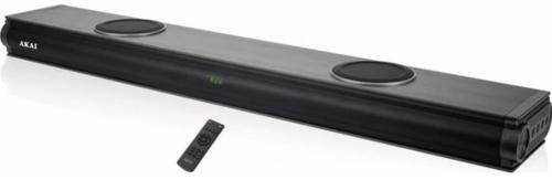 Soundbar AKAI ASB-29,100 W, Bluetooth 5.0 (Negru)