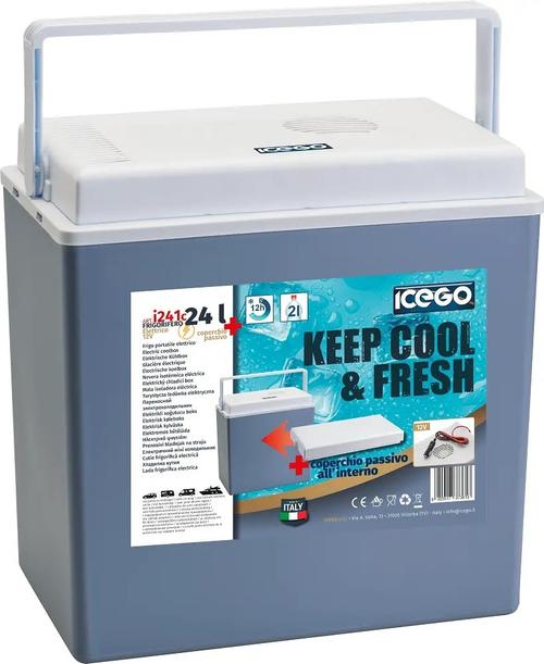 Lada frigorifica auto electrica Icego I242, 12 V, 24L (Antracit)