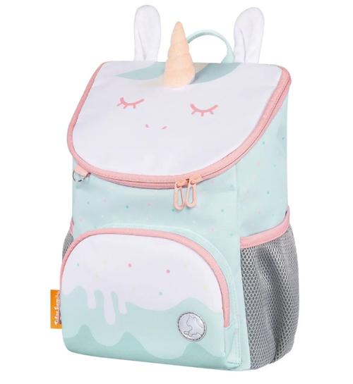 Ghiozdan Tiger Mini Little Travelers Plus, dimensiune 33 x 26 x 16 cm, motiv Unicorn Layla
