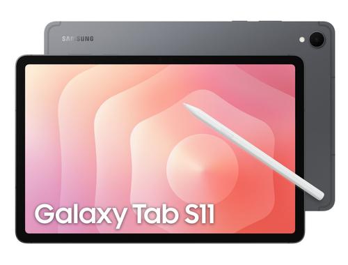 Tableta Samsung Galaxy Tab S11 X736, Procesor Octa-Core MediaTek Dimensity 9400+, Ecran Dynamic AMOLED 2X 11inch, 12GB RAM, 256GB Flash, Camera 13MP, Wi-Fi, Bluetooth, GPS, 5G, Android, S-Pen (Gri)