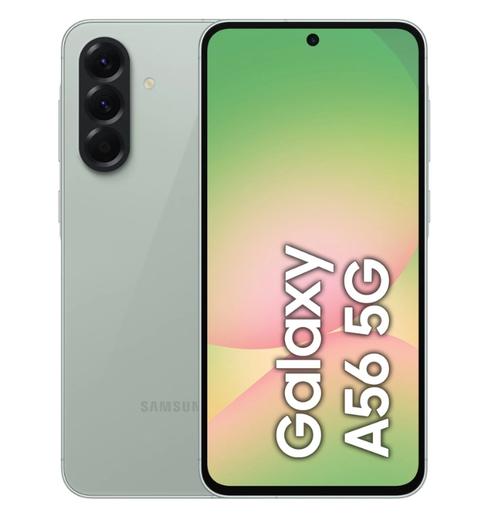Telefon Mobil Samsung Galaxy A56, Procesor Exynos 1580 Octa-Core, Super AMOLED touchscreen 6.7inch, 8GB RAM, 256GB Flash, Camera Tripla 50+12+5MP, Wi-Fi, 5G, Dual Sim, Android (Verde)