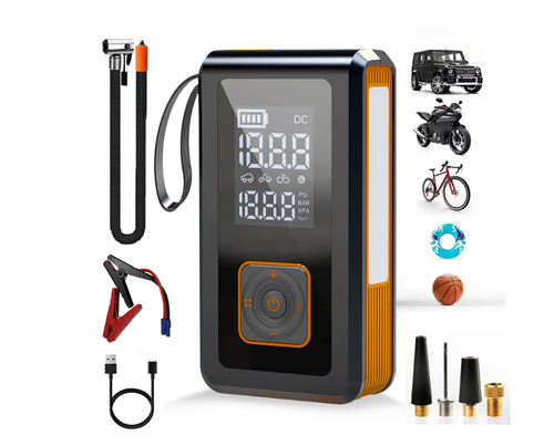 Starter auto multifunctional iHunt Survival AUTO KIT 7-in-1, 8000mAh, Lanterna SOS