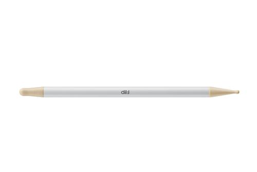 Stylus pen Samsung Flip2 CY-PENRXEN Magnetic Pen, Compatibil WM55H, Flip 2 WM55R, WM65R, WM85R, 5 bucati (Bej/Alb)