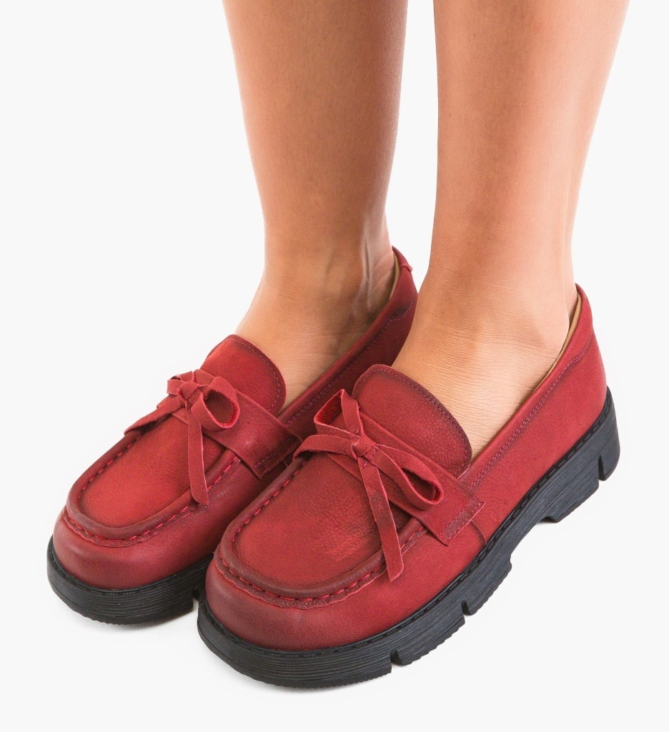 Pantofi Casual Vesa Rosii
