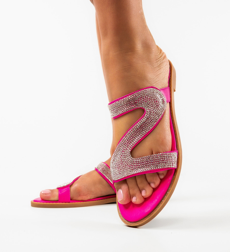 Papuci dama Preda Fuchsia